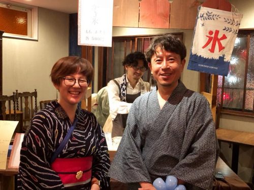 胡桃堂喫茶店の縁日　影山さんと